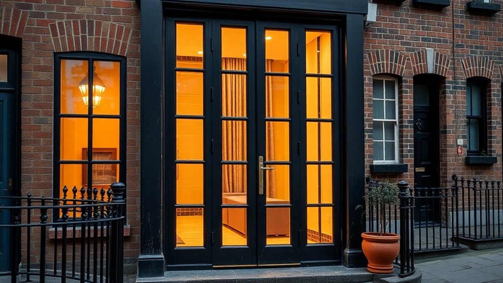 Glass Panel Doors St John's Wood