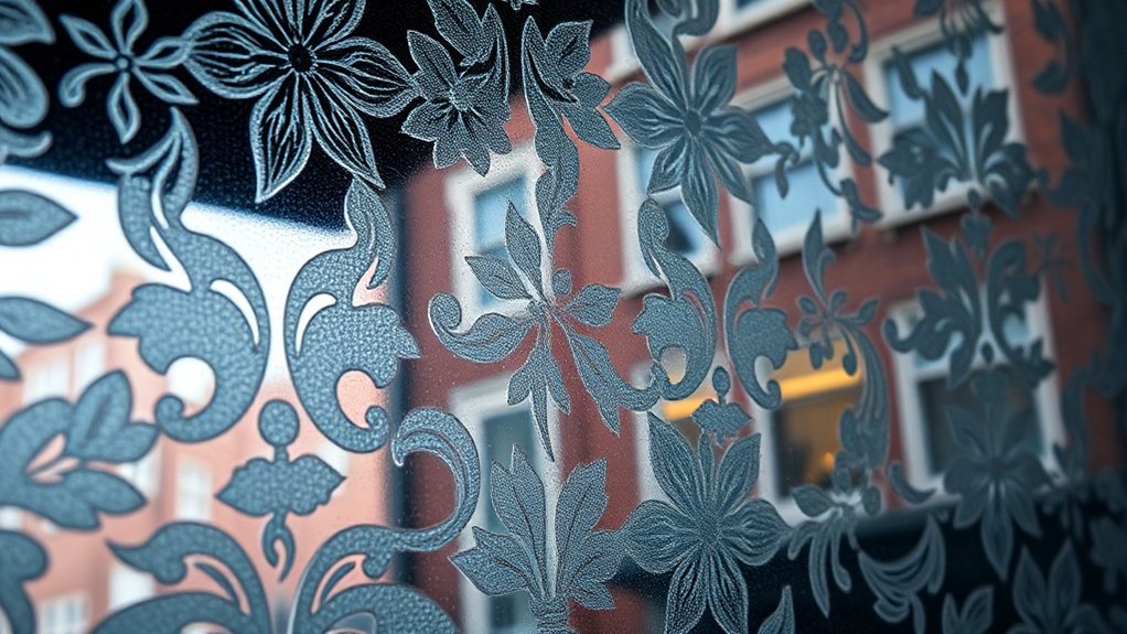 Patterned Decorative Glass St John's Wood