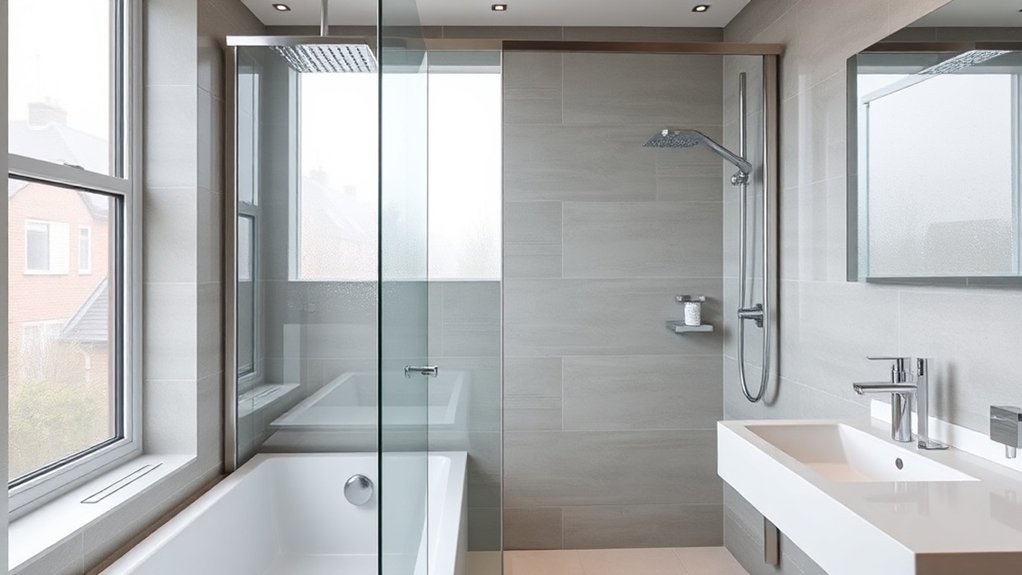 Semi-Frameless Shower Screens St John's Wood