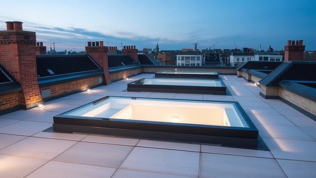 Walk-On Roof Lights St John's Wood